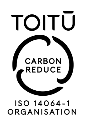Toitū Carbon Reduce certified
