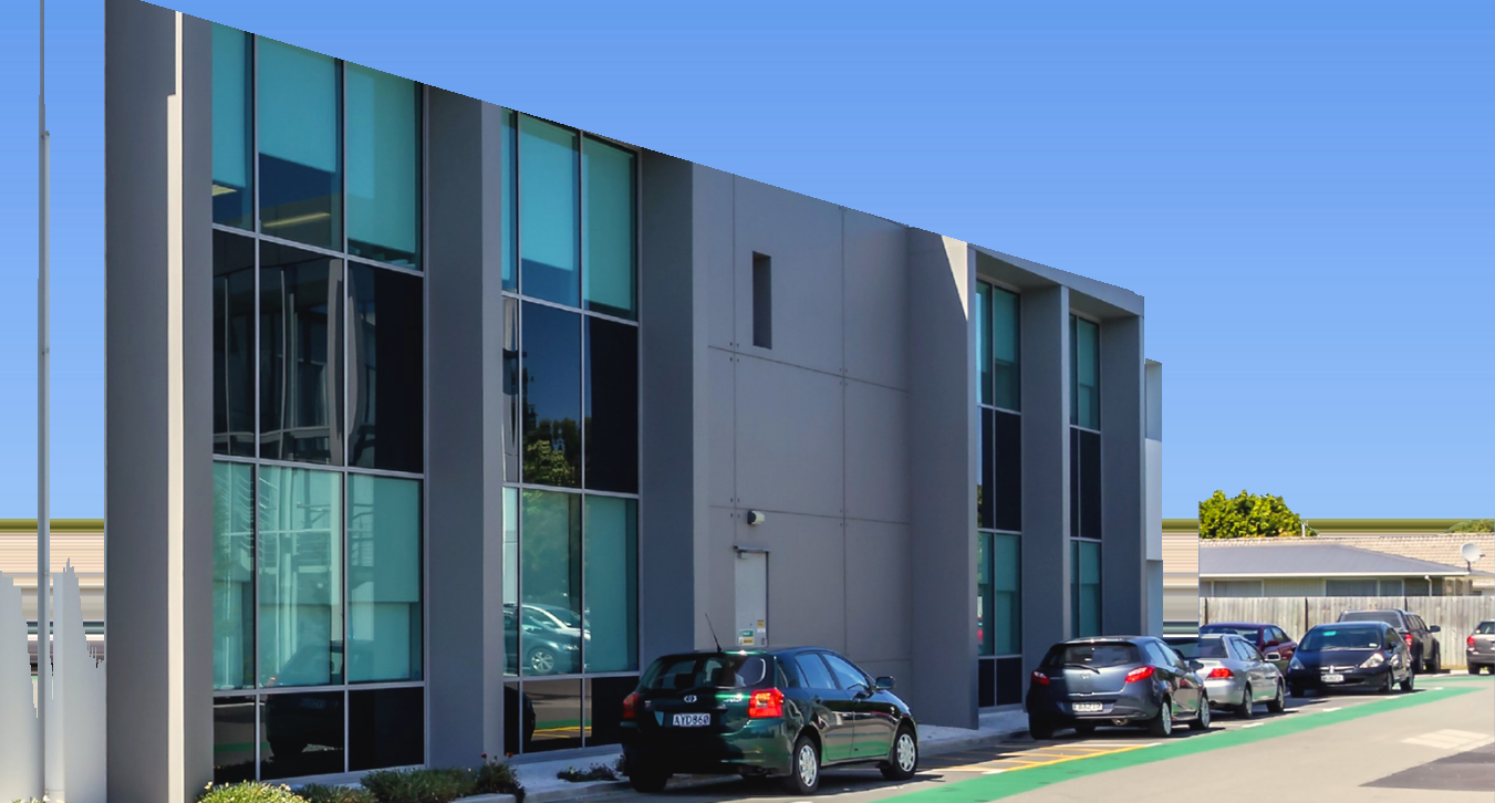 Office buildings at Airport Business Park